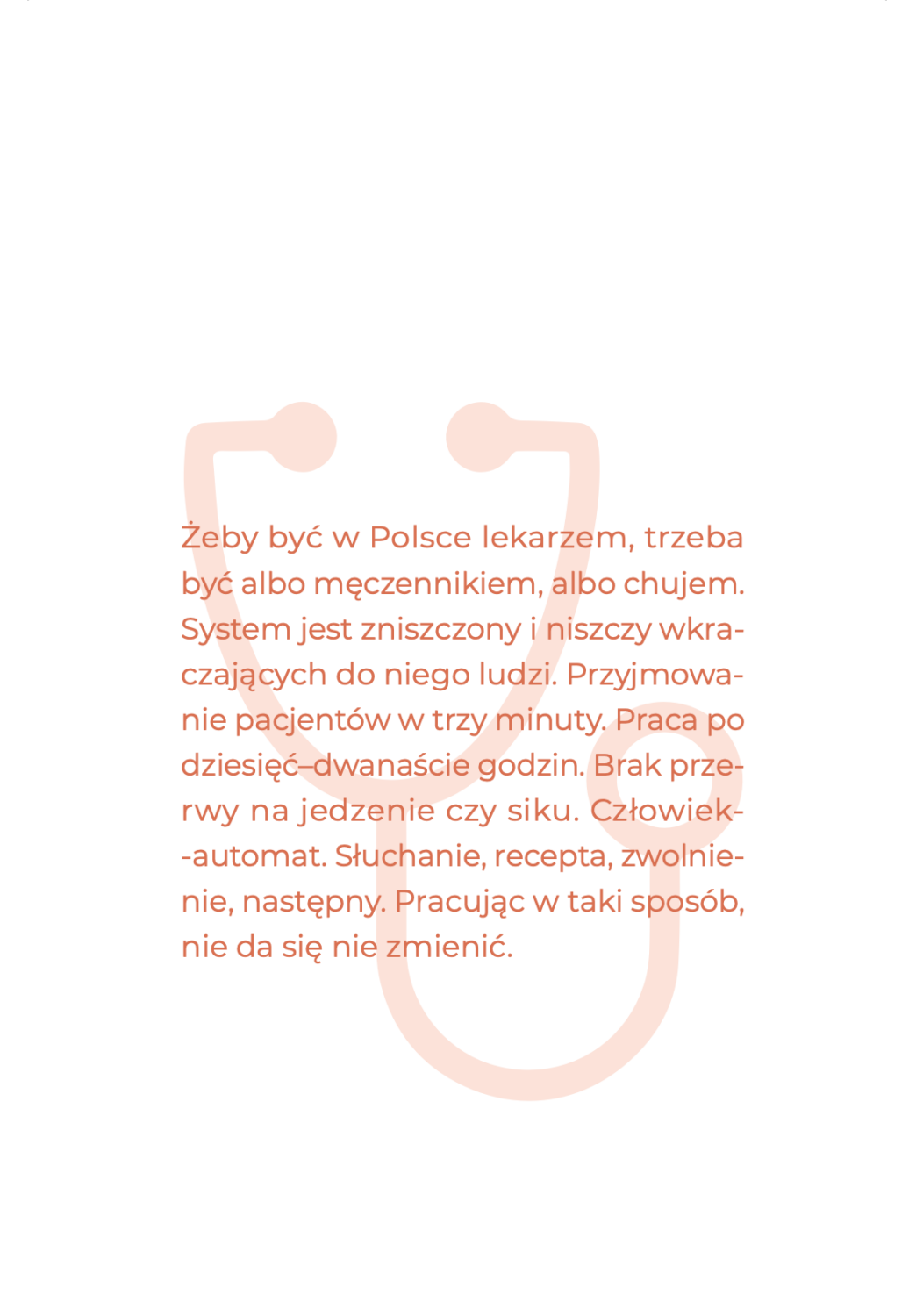 Strona z cytatem otwierającym książkę Następny