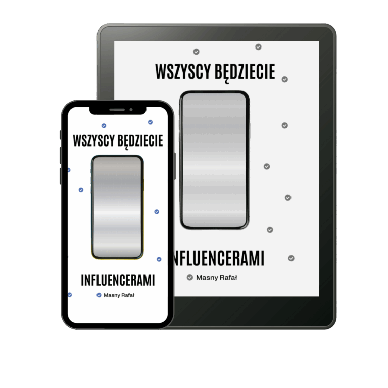 Ebook Wszyscy będziecie influencerami na telefonie