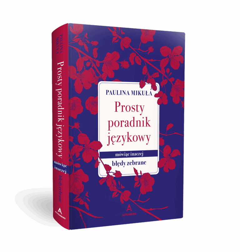 Książka Prosty poradnik językowy Pauliny Mikuły