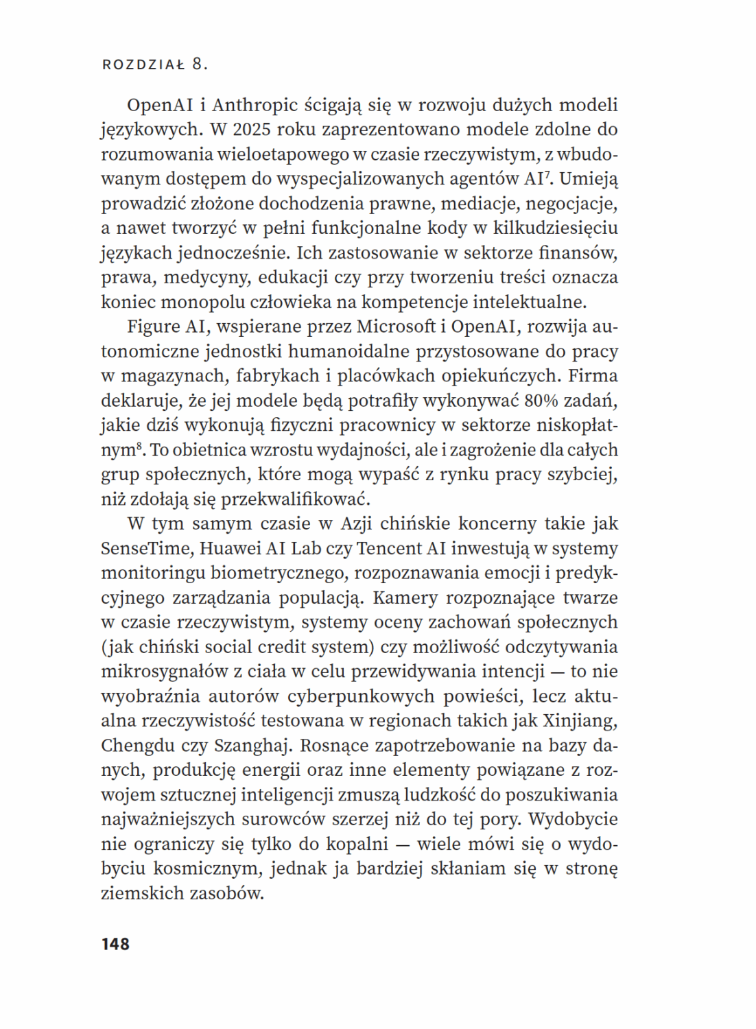 Strona 148 z rozdziału 8 z książki Przyszłość Polski